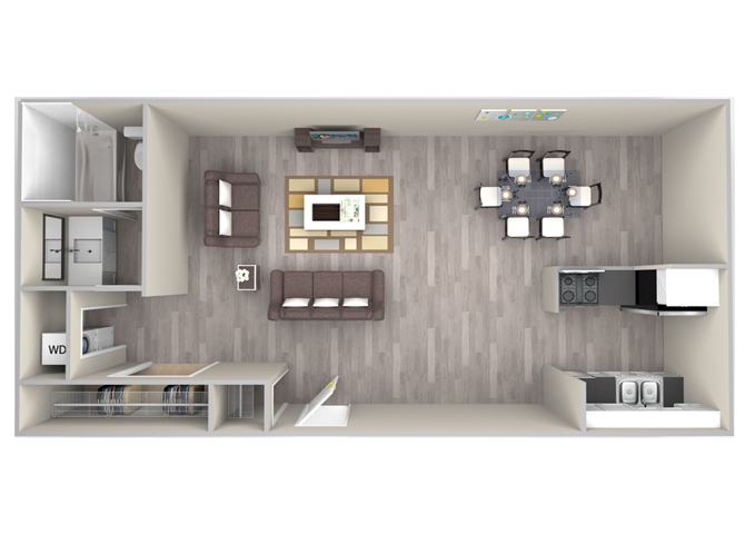 Suite A Floorplan